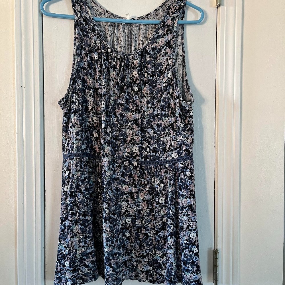 Maurice's Floral Tunic Tank